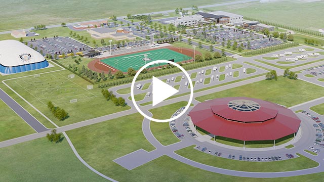 Twin Buttes High School Animation and Renderings